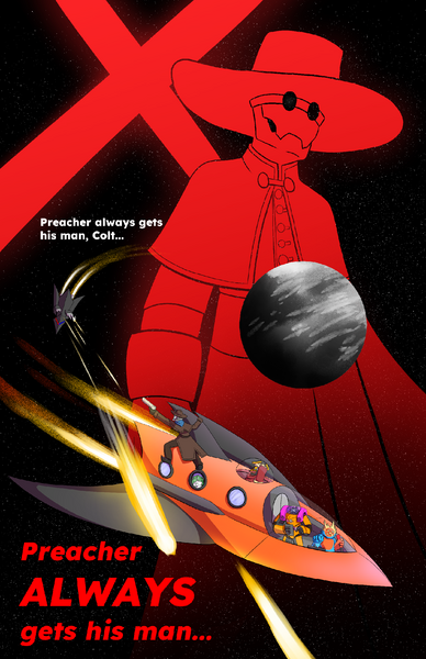 Fan Poster for Subliminal Space, a DnD podcast I like